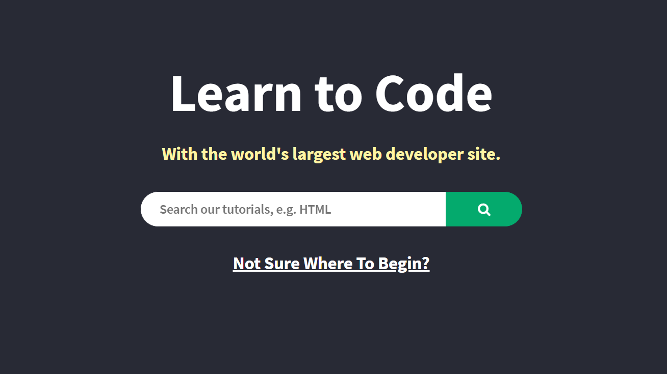 w3schools